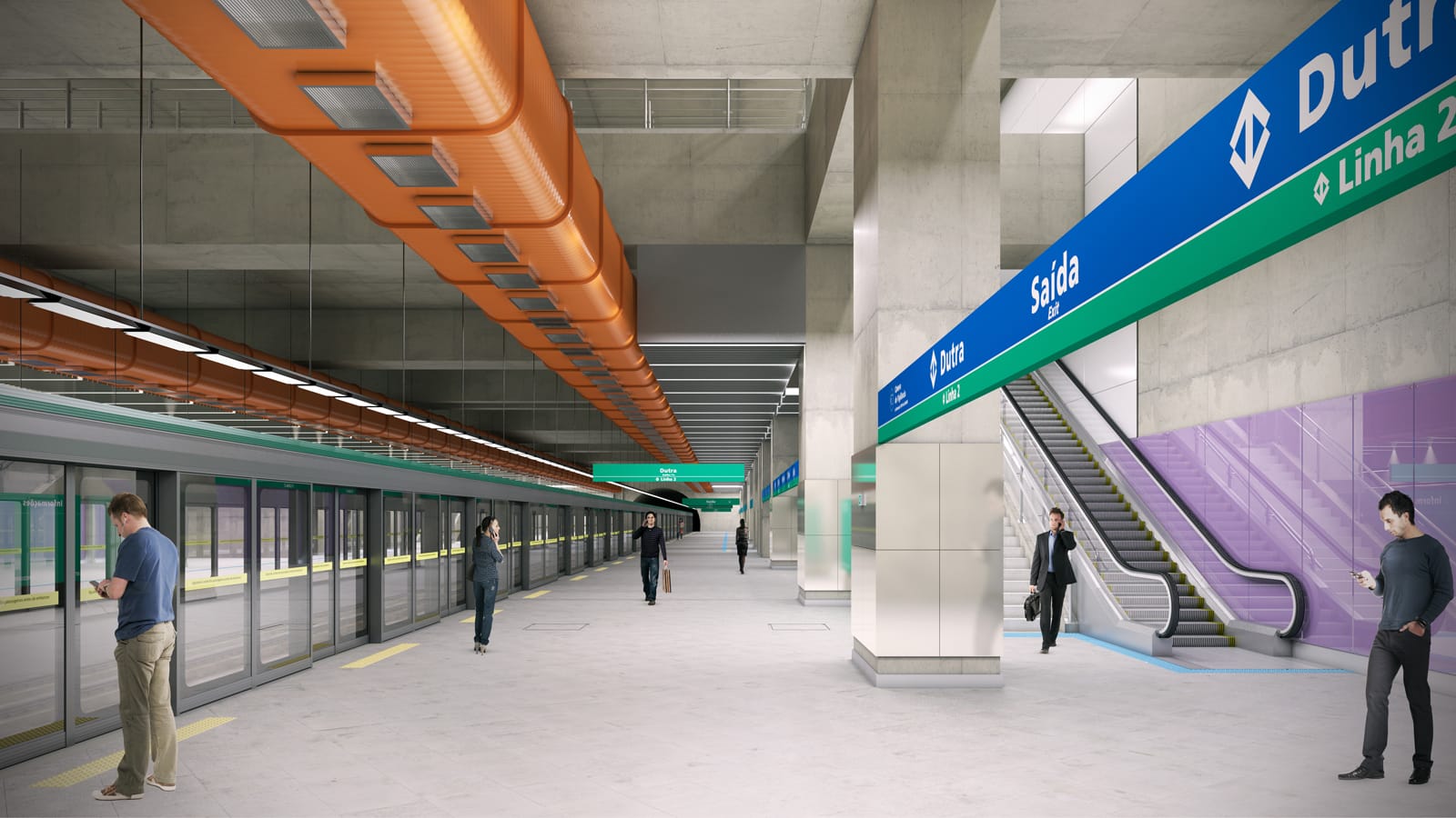 Metrô de SP inicia as obras da primeira estação da Linha 2-Verde em Guarulhos